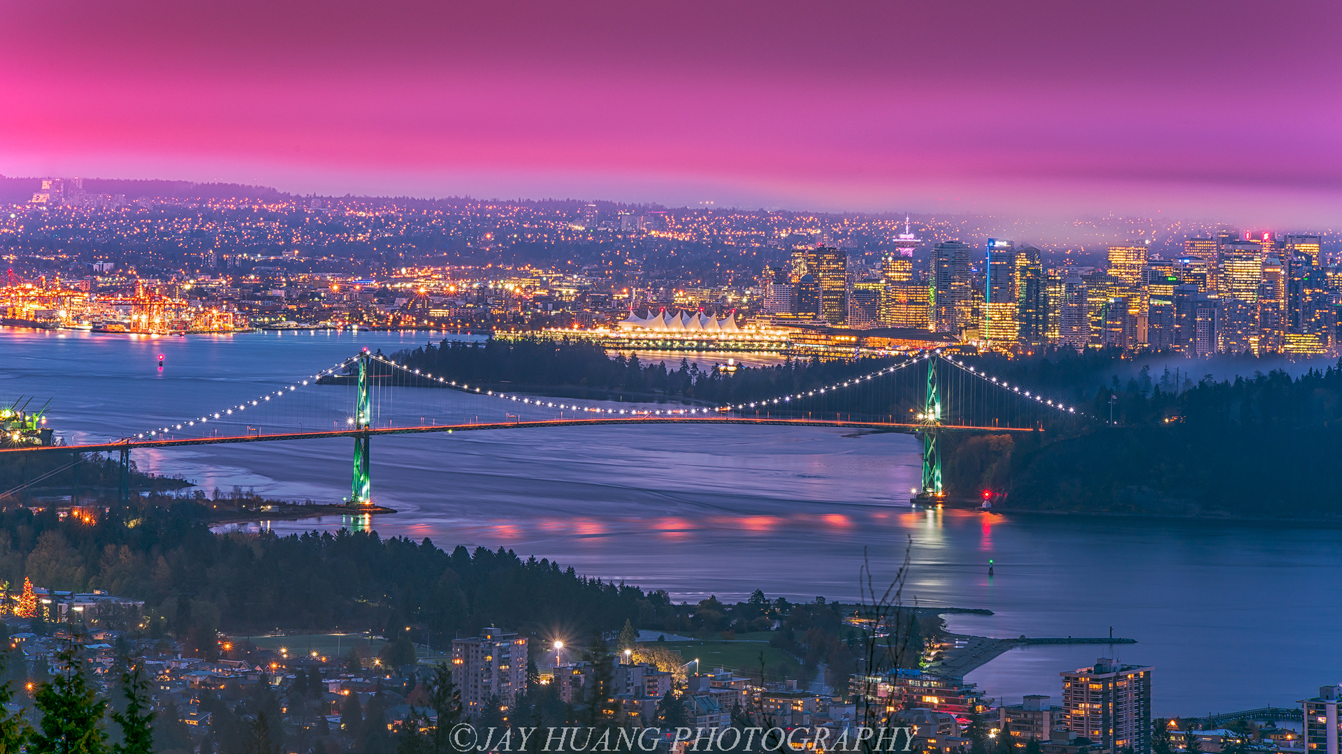 Vancouver skyline